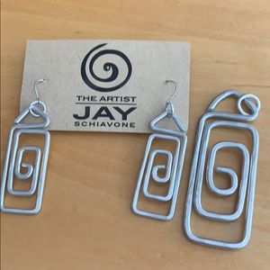 NWT The Artist Jay Sciavone earrings and pendant